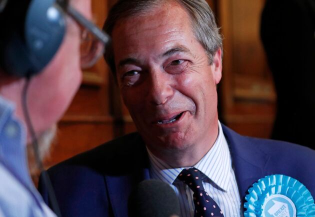  Nigel Farage har anledning att glädjas.