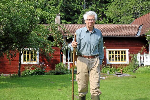  På Björktorp satsar Nils Gunnar Johansson på blandskog av urskogsmodell.