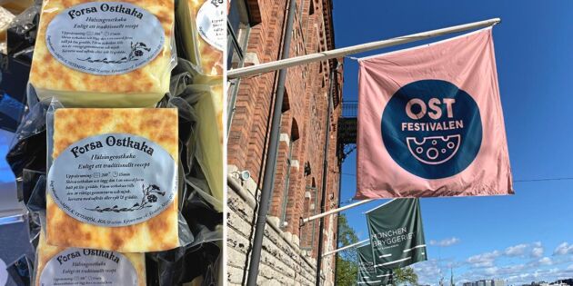 Svensk ost gjorde succé (igen!) på Ostfestivalen
