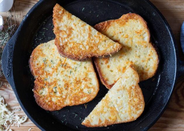 French toast med ost – varm och underbart frasig