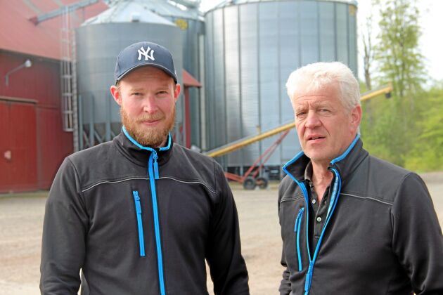  Max och Per Landén tillämpar reducerad bearbetning i jordbruksdriften på Charlottenlunds gods