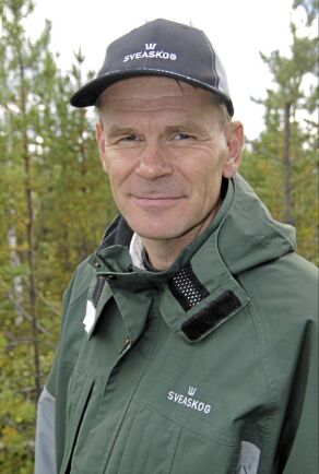Herman Sundqvist på skogsbolaget Sveaskog vill sänka lagens krav på lägst slutavverkningsålder.