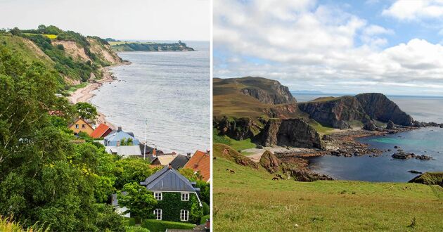  På ön Ven i Öresund (till vänster) hittar du minst lika magiska vyer som utanför skotska Islay (till höger).