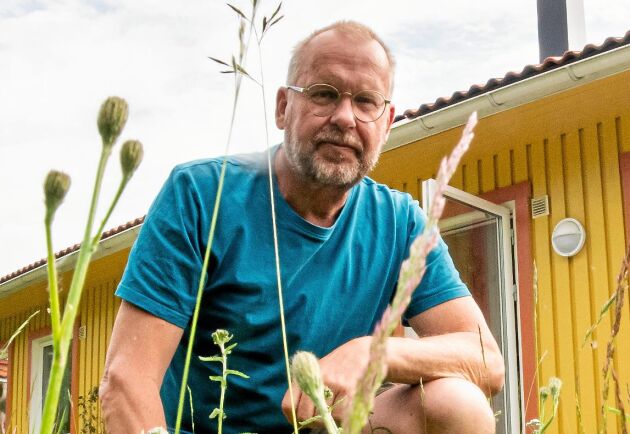  Rolf Segerstedt berättar om hur det gick när han slutade klippa gräsmattan.