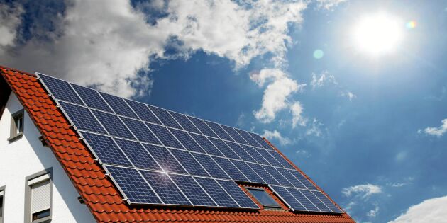 Nytt förslag: Slopat krav på bygglov för solceller