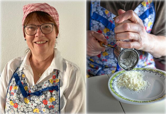  Ingegerd Petersson har fått smak för ostkaka och nu vill hon få fler att upptäcka den småländska godsaken! 