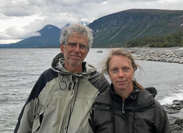  Äntligen fick Lands reporter Håkan Steen och hans fru Elin Steen gå Padjelantaleden.