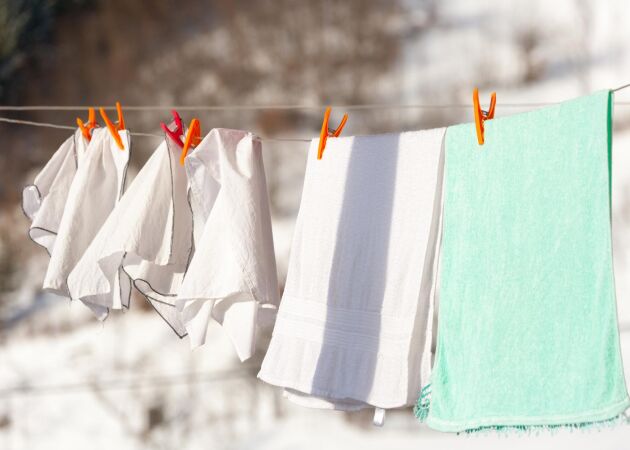 Smarta husmorsknepet: Torka tvätten utomhus