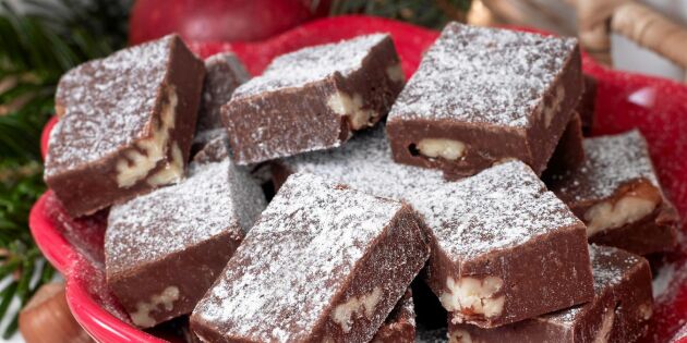 Chokladfudge med pecannötter – hela familjens favorit!