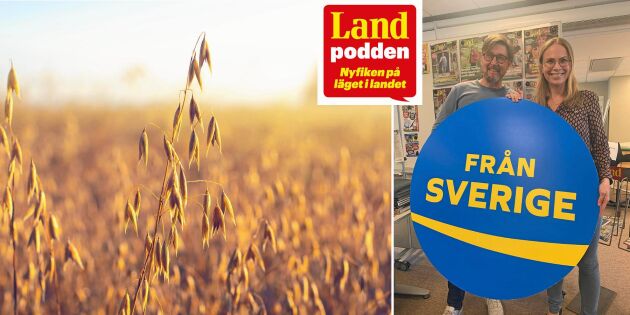 Landpodden: Viktigare än någonsin att köpa svensk mat