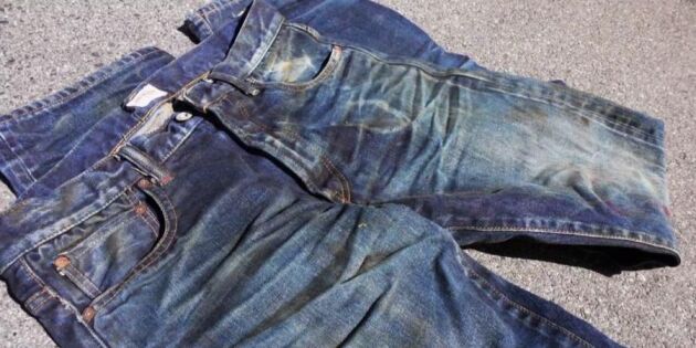 Skitiga jeans med älgblod blev kassako