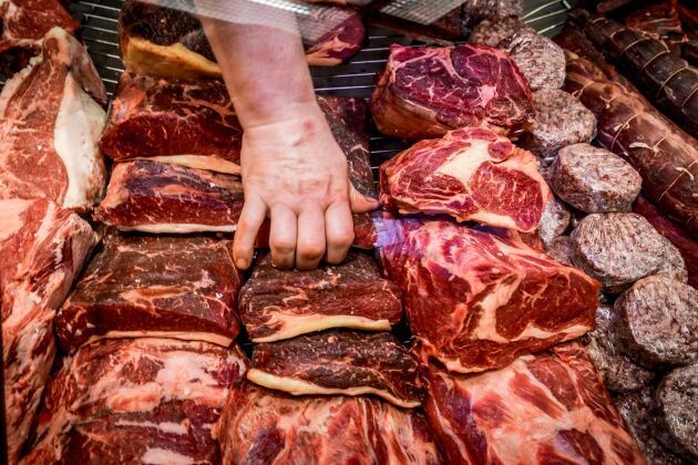  Köttätandet i Sverige fortsätter att minska, enligt Jordbruksverket.