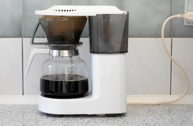  Kaffebryggaren är fuktig och varm – ett perfekt klimat för bakterier och svamp.