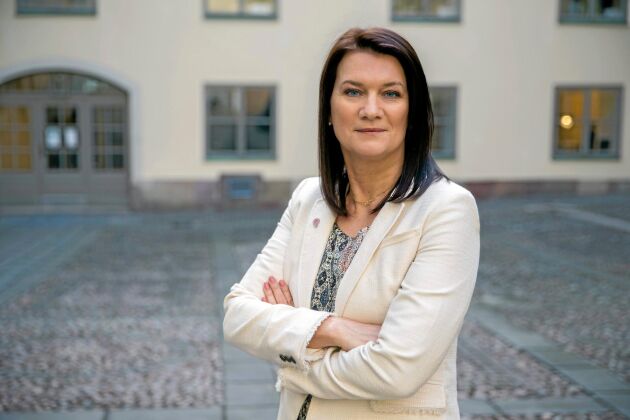  Sveriges EU- och handelsminister Ann Linde (S).