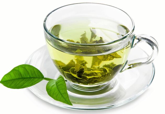  Grönt te är rena hälsokuren.