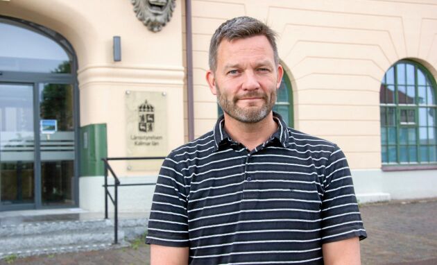  Henrik Andersson, enhetschef på Vattenenheten på Länsstyrelsen i Kalmar.