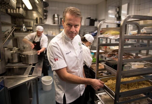  Fredrik Erikson är prisad krögare och ordförande i föreningen Årets kock.