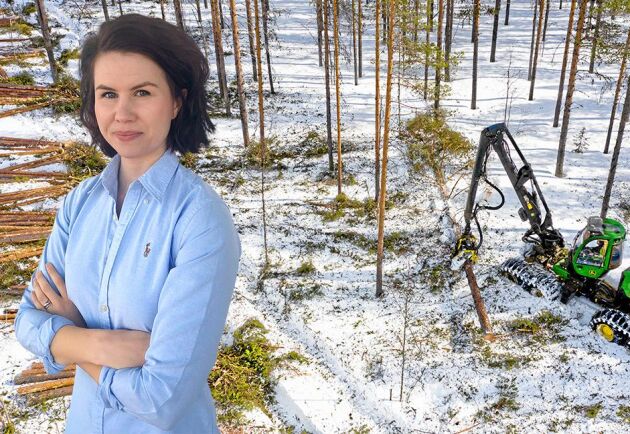  Att nivån på kunskapen om skogsbruk hos vissa folkvalda är så låg är skrämmande, anser Ester Hertegård.