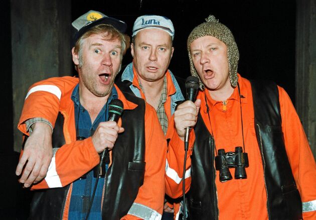  I tv-serien ”Pistvakt” hette de äldre bröderna Jan-Erik och Sven-Erik medan lillebror fick enkelnamnet Olle. Skådespelarna heter Jacob Nordenson, Lennart Jähkel och Tomas Norström.